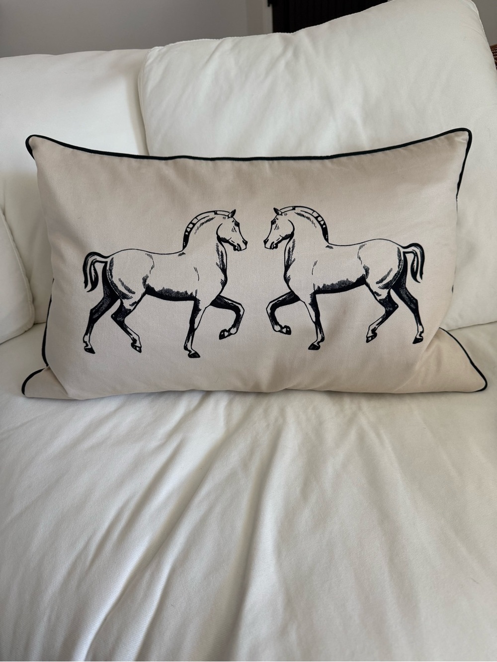 Decorative Horse Pillow
